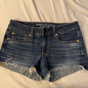 AE super stretch shortie shorts
